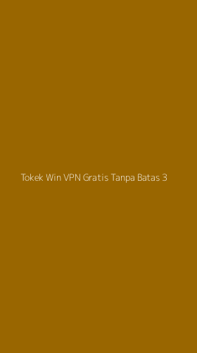 Tampilan Antarmuka Aplikasi Tokek Win Vpn Gratis Tanpa Batas - 3