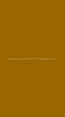 Tampilan Antarmuka Aplikasi Tokekwin Online Data Sgp Hk Sdy Terlengkap Hari Ini - 4