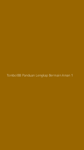 Tampilan Antarmuka Aplikasi Tombol88 Panduan Lengkap Bermain Aman - 1