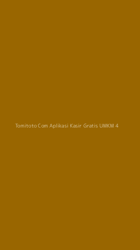 Tampilan Antarmuka Aplikasi Tomitoto Com Aplikasi Kasir Gratis Umkm - 4