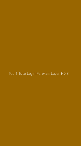 Tampilan Antarmuka Aplikasi Top 1 Toto Login Perekam Layar Hd - 3