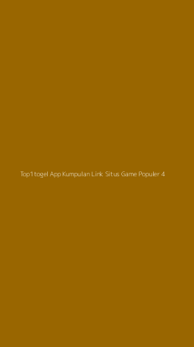 Tampilan Antarmuka Aplikasi Top1togel App Kumpulan Link Situs Game Populer - 4