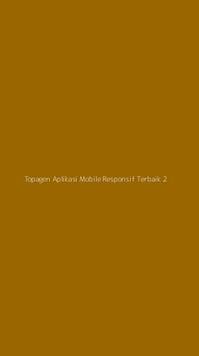 Tampilan Antarmuka Aplikasi Topagen Aplikasi Mobile Responsif Terbaik - 2