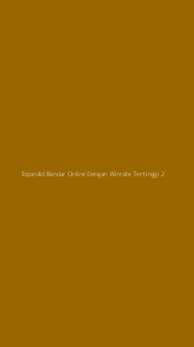 Tampilan Antarmuka Aplikasi Topan4d Bandar Online Dengan Winrate Tertinggi - 2