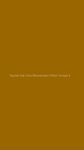 Tampilan Antarmuka Aplikasi Tophoki Apk Situs Rekomendasi Pilihan Terbaik - 4