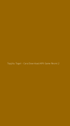 Tampilan Antarmuka Aplikasi Topjitu Togel - Cara Download APK Game Resmi - 2