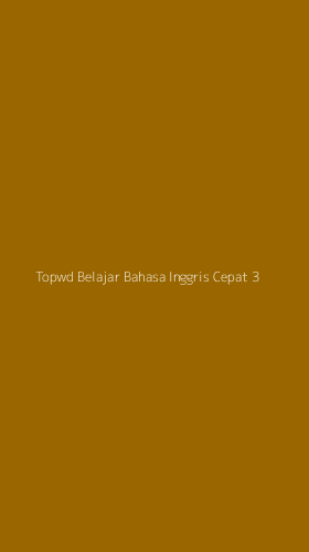 Tampilan Antarmuka Aplikasi Topwd Belajar Bahasa Inggris Cepat - 3
