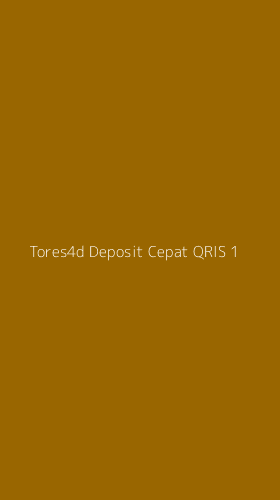 Tampilan Antarmuka Aplikasi Tores4d Deposit Cepat Qris - 1