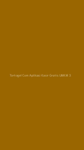 Tampilan Antarmuka Aplikasi Tortogel Com Aplikasi Kasir Gratis Umkm - 3
