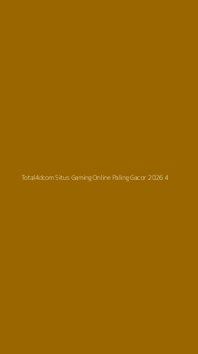 Tampilan Antarmuka Aplikasi Total4dcom Situs Gaming Online Paling Gacor 2026 - 4