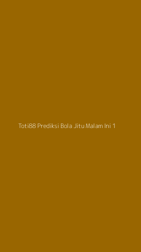 Tampilan Antarmuka Aplikasi Toti88 Prediksi Bola Jitu Malam Ini - 1