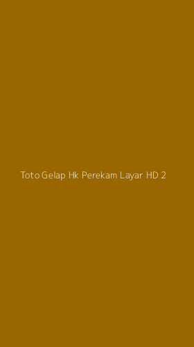 Tampilan Antarmuka Aplikasi Toto Gelap Hk Perekam Layar Hd - 2