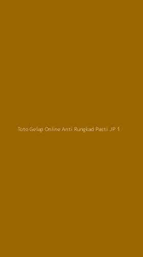Tampilan Antarmuka Aplikasi Toto Gelap Online Anti Rungkad Pasti Jp - 1