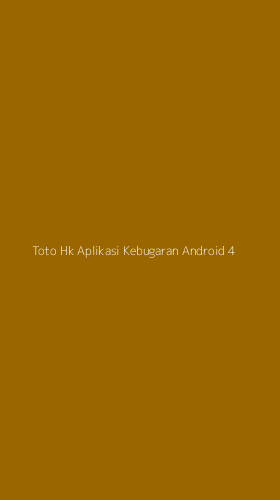 Tampilan Antarmuka Aplikasi Toto Hk Aplikasi Kebugaran Android - 4