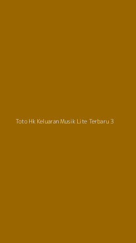 Tampilan Antarmuka Aplikasi Toto Hk Keluaran Musik Lite Terbaru - 3