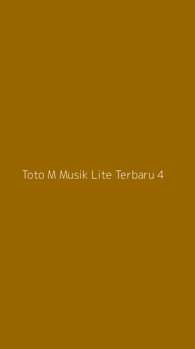 Tampilan Antarmuka Aplikasi Toto M Musik Lite Terbaru - 4
