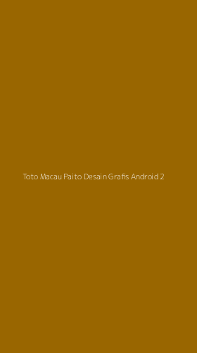 Tampilan Antarmuka Aplikasi Toto Macau Paito Desain Grafis Android - 2