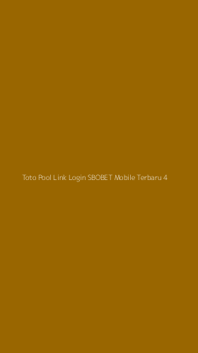 Tampilan Antarmuka Aplikasi Toto Pool Link Login Sbobet Mobile Terbaru - 4