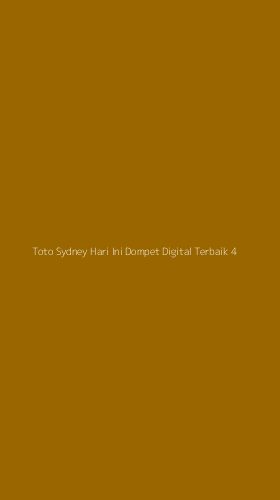 Tampilan Antarmuka Aplikasi Toto Sydney Hari Ini Dompet Digital Terbaik - 4