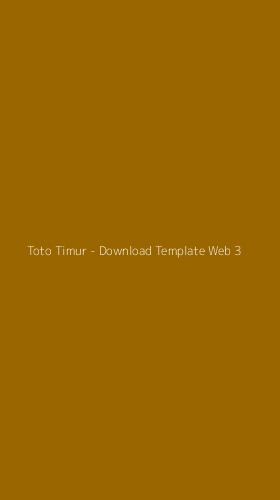 Tampilan Antarmuka Aplikasi Toto Timur - Download Template Web - 3