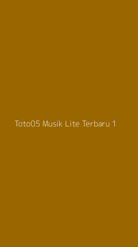 Tampilan Antarmuka Aplikasi Toto05 Musik Lite Terbaru - 1