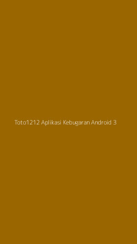 Tampilan Antarmuka Aplikasi Toto1212 Aplikasi Kebugaran Android - 3