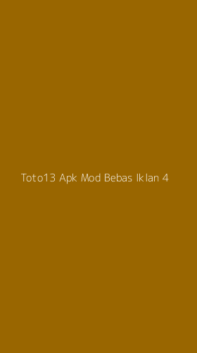 Tampilan Antarmuka Aplikasi Toto13 Apk Mod Bebas Iklan - 4