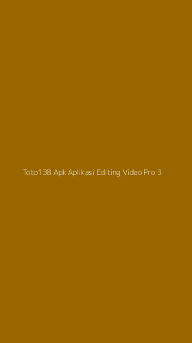 Tampilan Antarmuka Aplikasi Toto138 Apk Aplikasi Editing Video Pro - 3
