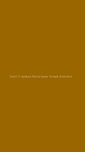 Tampilan Antarmuka Aplikasi Toto171 Aplikasi Portal Game Terbaik Android - 4