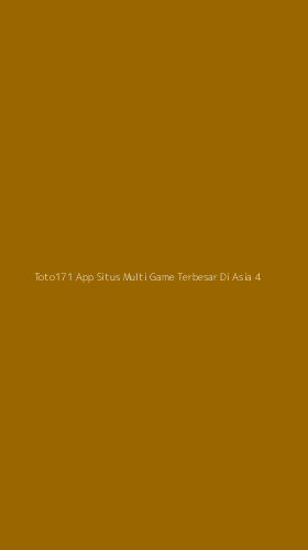 Tampilan Antarmuka Aplikasi Toto171 App Situs Multi Game Terbesar Di Asia - 4