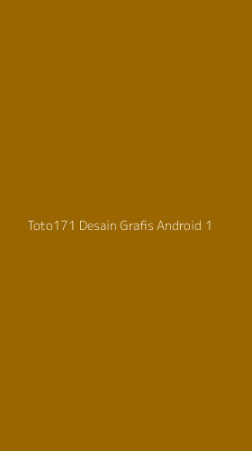 Tampilan Antarmuka Aplikasi Toto171 Desain Grafis Android - 1