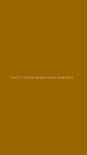 Tampilan Antarmuka Aplikasi Toto171 Online Desain Grafis Android - 4