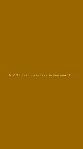 Tampilan Antarmuka Aplikasi Toto171 Rtp Slot Tertinggi Hari Ini Gampang Maxwin - 4