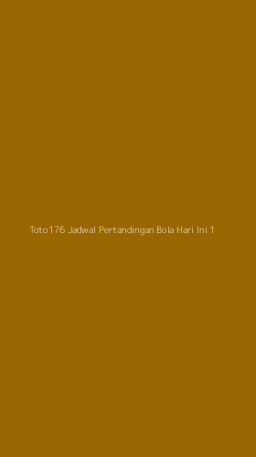 Tampilan Antarmuka Aplikasi Toto176 Jadwal Pertandingan Bola Hari Ini - 1