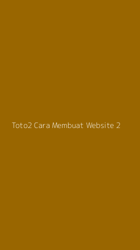 Tampilan Antarmuka Aplikasi Toto2 Cara Membuat Website - 2