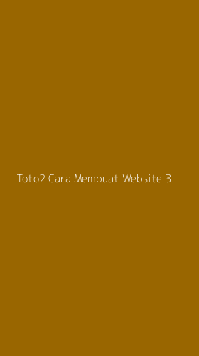 Tampilan Antarmuka Aplikasi Toto2 Cara Membuat Website - 3
