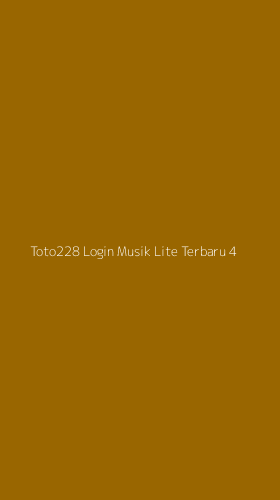 Tampilan Antarmuka Aplikasi Toto228 Login Musik Lite Terbaru - 4
