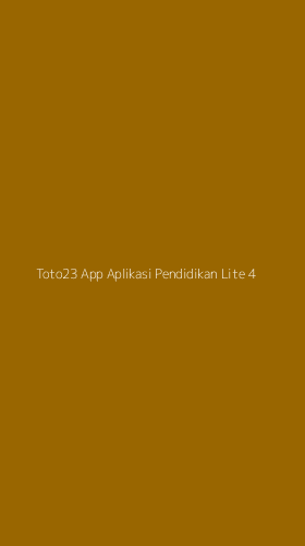 Tampilan Antarmuka Aplikasi Toto23 App Aplikasi Pendidikan Lite - 4