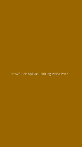 Tampilan Antarmuka Aplikasi Toto26 Apk Aplikasi Editing Video Pro - 4