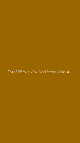 Tampilan Antarmuka Aplikasi Toto365 Wap Apk Mod Bebas Iklan - 4
