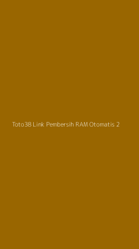 Tampilan Antarmuka Aplikasi Toto38 Link Pembersih Ram Otomatis - 2