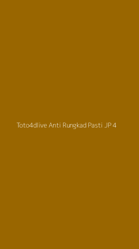 Tampilan Antarmuka Aplikasi Toto4dlive Anti Rungkad Pasti Jp - 4
