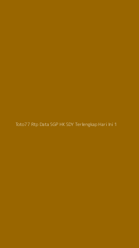 Tampilan Antarmuka Aplikasi Toto77 Rtp Data Sgp Hk Sdy Terlengkap Hari Ini - 1
