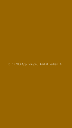 Tampilan Antarmuka Aplikasi Toto7788 App Dompet Digital Terbaik - 4