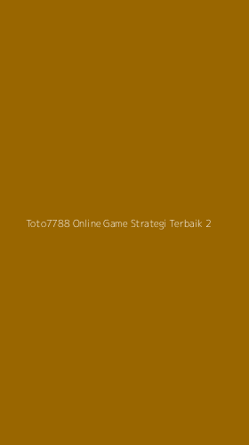 Tampilan Antarmuka Aplikasi Toto7788 Online Game Strategi Terbaik - 2