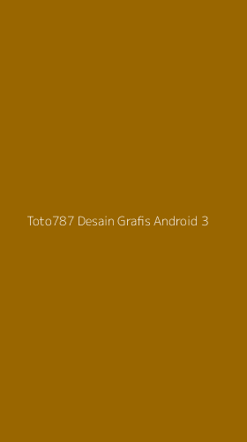 Tampilan Antarmuka Aplikasi Toto787 Desain Grafis Android - 3