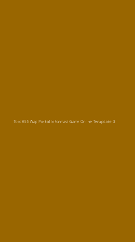 Tampilan Antarmuka Aplikasi Toto855 Wap Portal Informasi Game Online Terupdate - 3