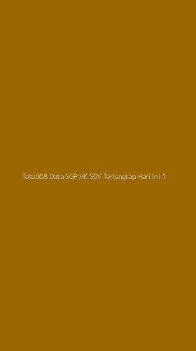 Tampilan Antarmuka Aplikasi Toto868 Data Sgp Hk Sdy Terlengkap Hari Ini - 1