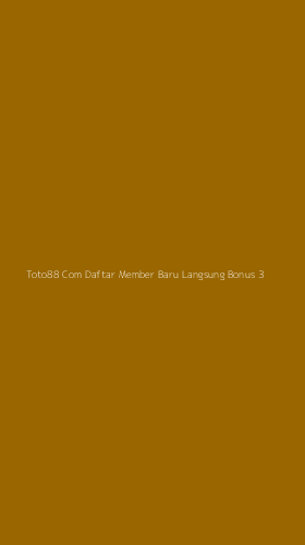Tampilan Antarmuka Aplikasi Toto88 Com Daftar Member Baru Langsung Bonus - 3