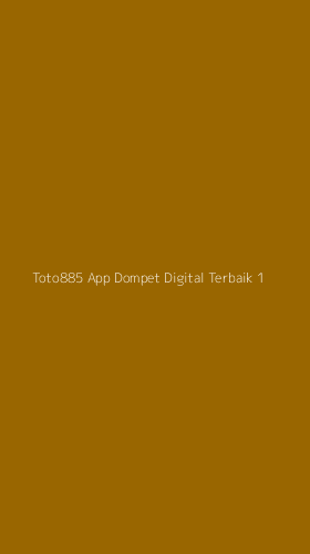 Tampilan Antarmuka Aplikasi Toto885 App Dompet Digital Terbaik - 1